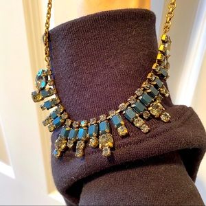 J. Crew Blue and Grey Necklace